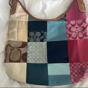 Coach patchwork women bag